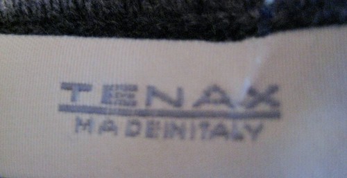 TENAX Gray Collared Long Sleeve Sweater (Made in Italy) - Bild 4 von 4