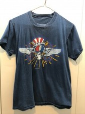 Grateful Dead Shirt T Shirt Vintage 1982 Rick Griffin Smoking Skull Summer GDP S