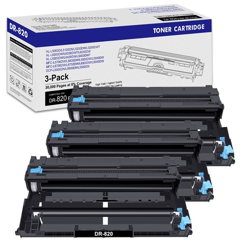 DR820 Drum TN850 TN820 Toner Compatible With Brother L5850DW L5700DW HL-L6200D - Picture 16 of 20