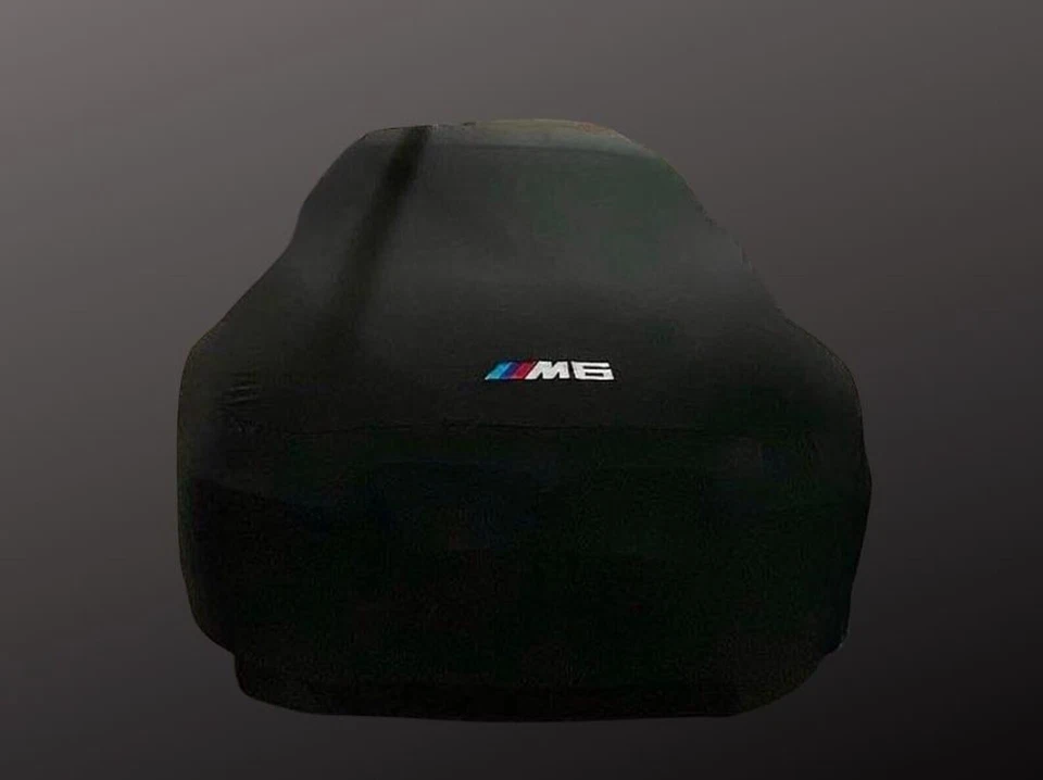 Black Car Cover For BMW M6 Class Dustproof Windproof Combing Soft Indoor Car - Изображение 4 из 4