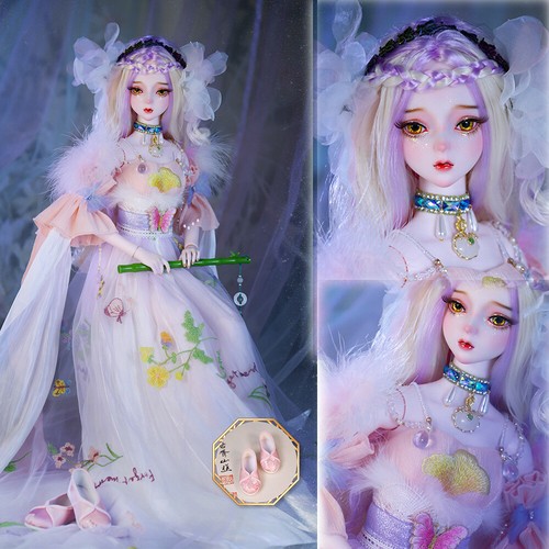 Aggiornamento versione dipinta a mano 1/3 bambola BJD 60 cm donna bambole abito assemblato - Foto 11 di 12