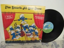 Vtg. 1981 The Smurfs Allstar Show Sessions / Audio Research LP Record