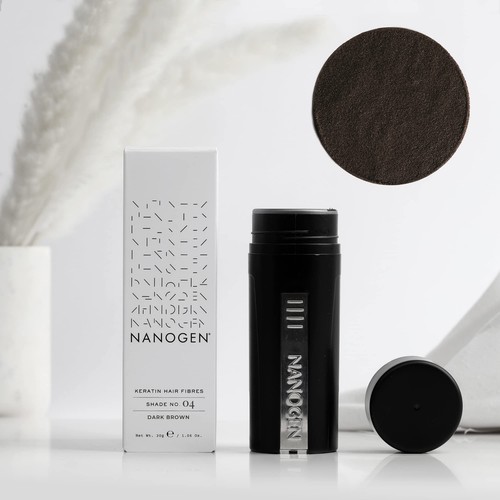 Fibre ispessienti per capelli marrone scuro 30 grammi - Foto 2 di 8