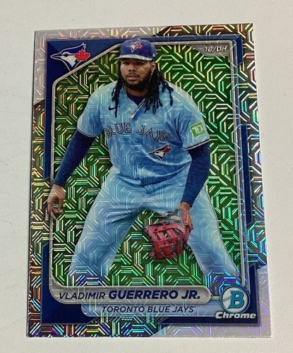 2024 Bowman Chrome Mega Box VLADIMIR GUERRERO JR. Mojo Refractor Card Blue Jays