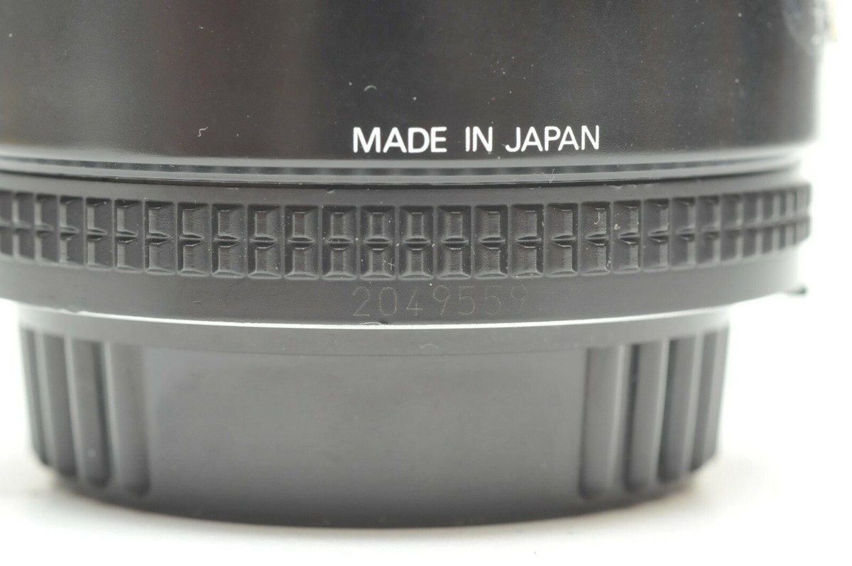 Nikon AF Nikkor 50mm f/1.8 Prime Lens Made in Japan 2049559 Nikon AF Nikkor 50mm f/1.8 Prime Lens Made in Japan 2049559