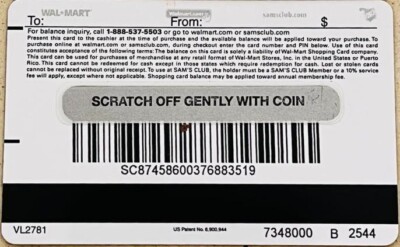 WALMART Gift Card 2005 Marvel Comics SPIDER-MAN Collectible No