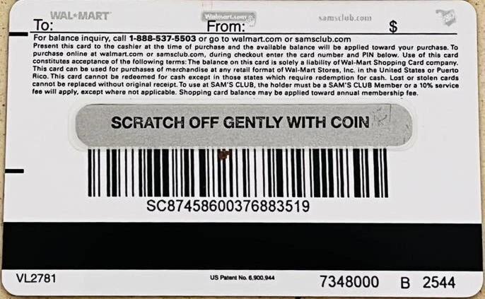 2 WALMART Gift Cards 2006 OVER THE HEDGE Movie Collectible No $ Value VL-2770&2 - Image 2 of 2