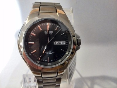 casio edifice titanium