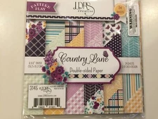 LDRS Creative - Pattern Play - Country Lane - 6 x 6 Paper Pad #3145 NEW