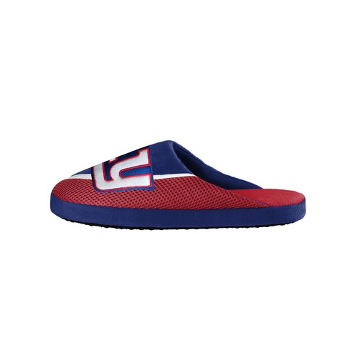 FOCO NFL Men's NFL New York Giants 2022 Big Logo Color Edge Slippers - Picture 2 of 7