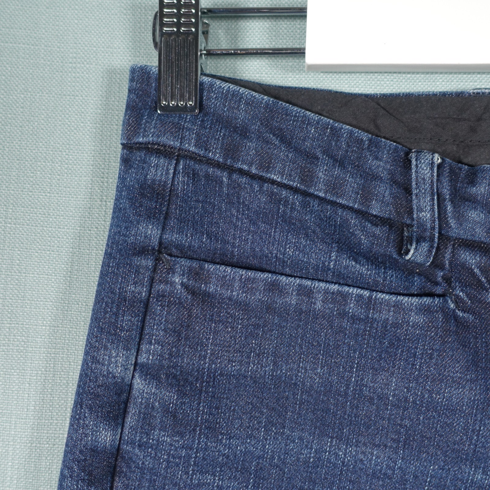 The White Company Jeans Womens 8 Blue Straight Denim Pants Trousers