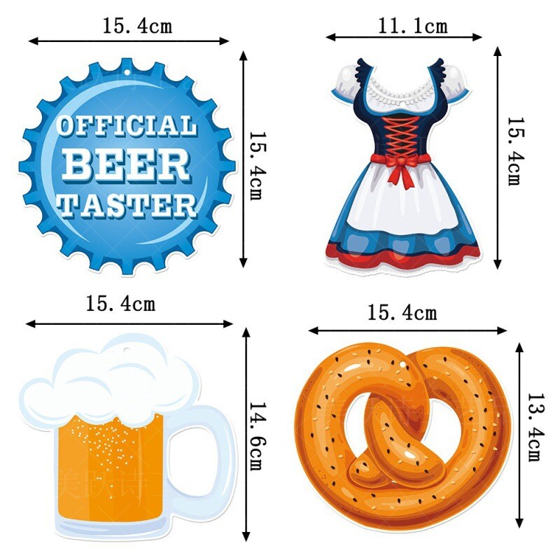 30 Stück Oktoberfest Deckenhänger - Bunte Spiralfäden Für Bayrische Partydeko