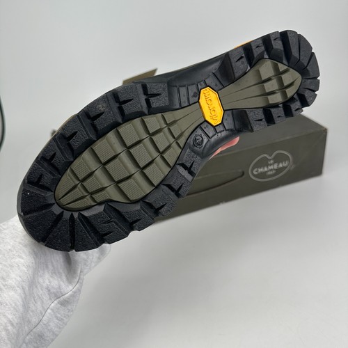 Le Chameau Boots Vert Mens 13 Iconic Green Country Vibram Plaid Lined NEW - Picture 7 of 7
