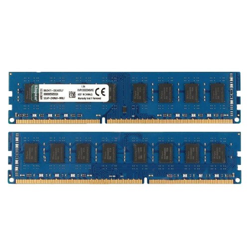 Kingston 16GB Kit 2x 8GB DDR3 1333Mhz PC3-10600U KVR1333D3N9/8G Desktop Memory - Picture 3 of 8