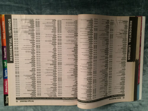 SANTA BARBARA YEAR '2016 WHITE & YELLOW PAGES COMMUNITY TELEPHONE DIRECTORY BOOK - Picture 19 of 20
