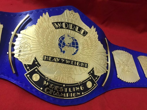 ULTIMATIVER WWF KLASSISCHER GOLD GEFLÜGELTER ADLER MEISTERSCHAFTSGÜRTEL 2 MM ERWACHSENE kostenloser Versand - Bild 10 von 10