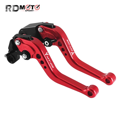 For YAMAHA MT-03 2015-2023 Folding Adjustable Brake clutch Handle levers MT03 - Foto 2 di 30