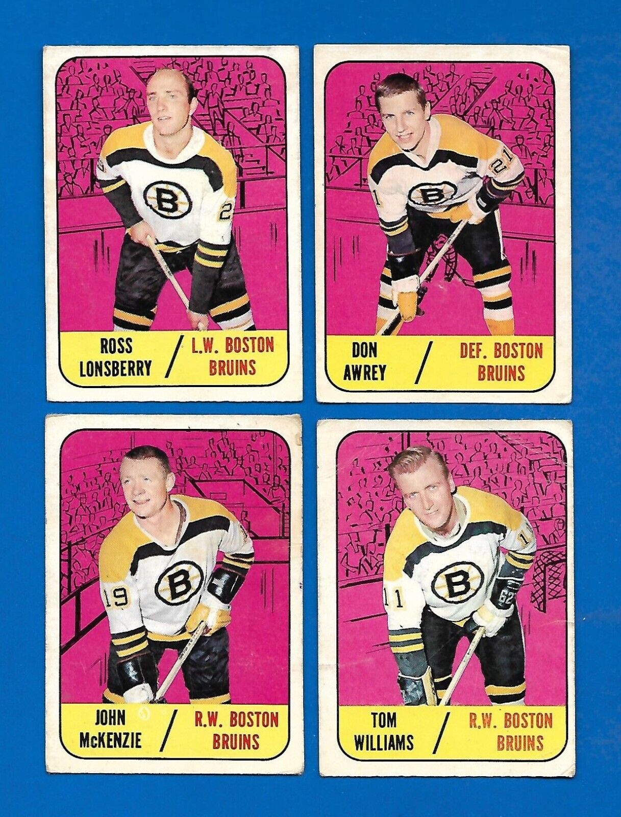 1967-68 TOPPS 67-68 NHL HOCKEY CARD 1-132 SEE LIST - Picture 122 of 469