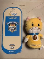 NEW Lmtd Ed Hallmark Itty Bittys 2016 Kitten Bowl Peanut the Cat w/Trading Card