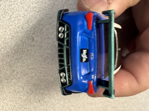 2019 SUBARU BRZ Loose 1/64 MAISTO white, and blue custom - Picture 10 of 14