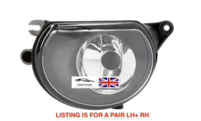 Fog Light Audi A3 8P Hatchback 2003- 2008 Front Spot Lamp Left + Right Pair Set