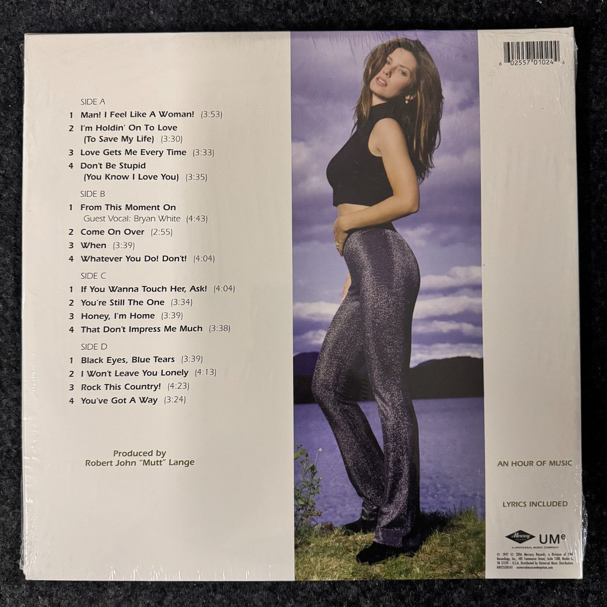 Shania Twain - COME ON OVER - Vinyl 2 LP - NEW & SEALED!! $2 Ship