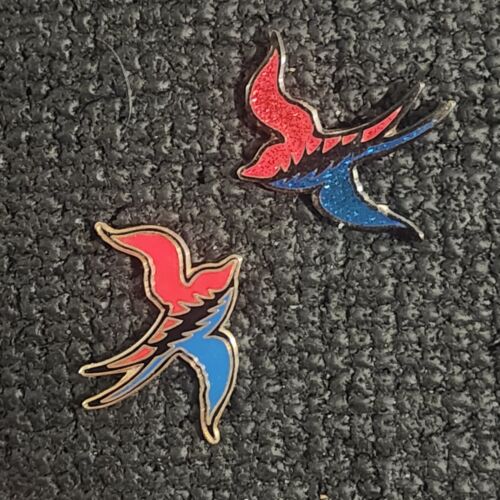 Grateful Dead Hat Pin Set Of Two Birds
