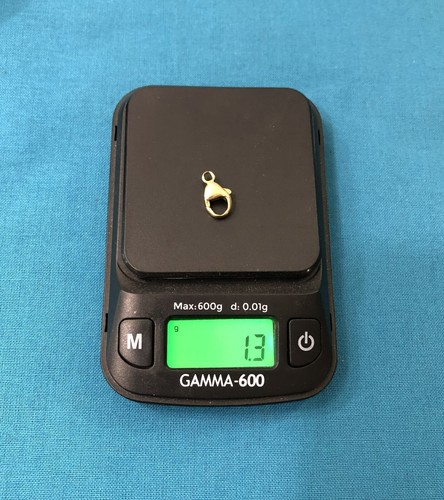 18 Karat 18K Gold Verschluss für Halskette / Armband / Kette Punze 750 T 7/13mm - Bild 8 von 8