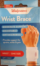 Walgreens Wrist Brace Moderate Support Adjust...