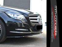 Cup Spoilerlippe Schwarz FüR Mercedes Benz CLS W218 C218 Diffusor Schwert Lippe