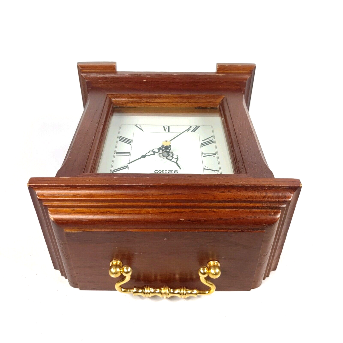 EddieBauer Wooden Mantel Clock 置き時計 レア EddieBauer Wooden Mantel Clock 置き時計 レア - メルカリ