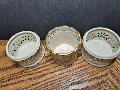 LENOX RETRO RITAGLIO SUPPORTI VOTIVI 3 PZ - Foto 2 di 8