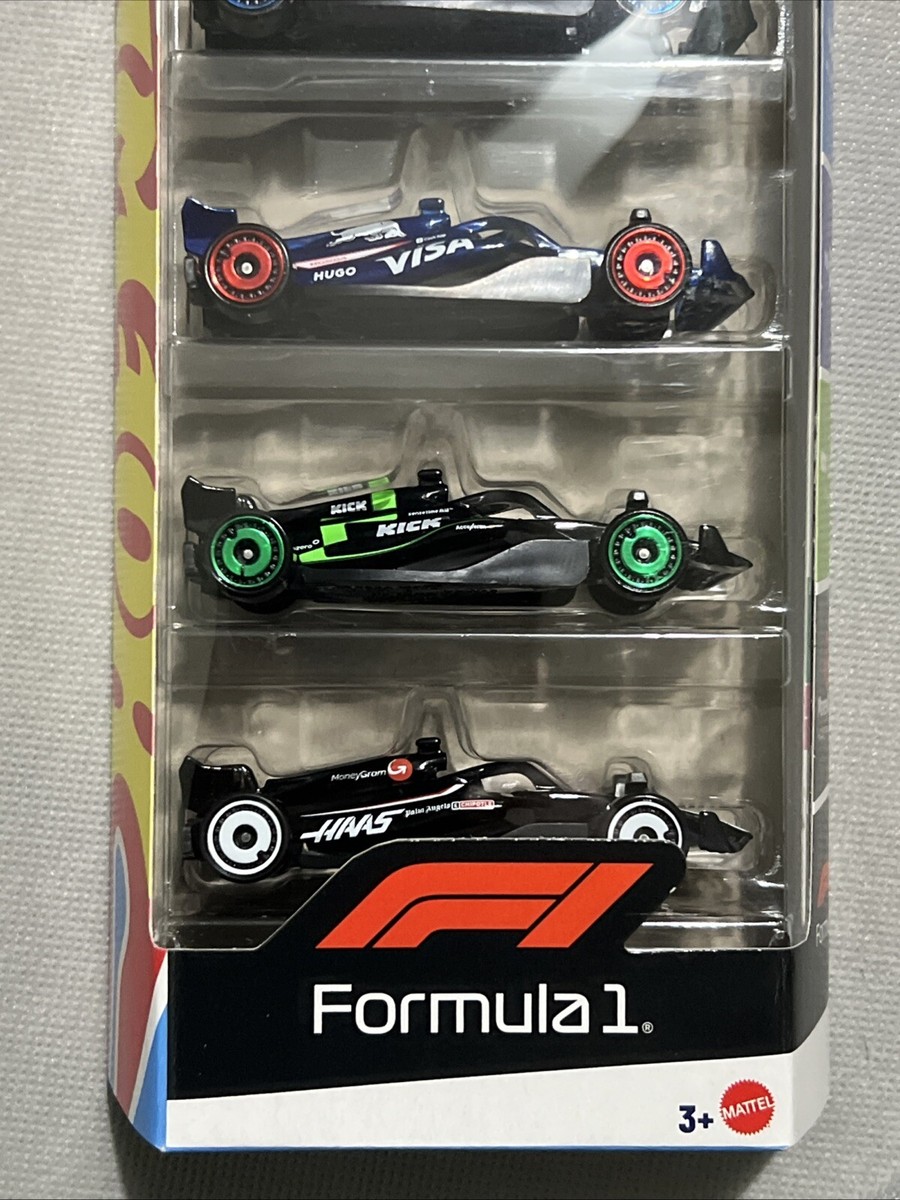 【希少品】Hot Wheels Formula 1 2024 5台セット Hot Wheels 5-Pack Race Team, Formula 1 -Themed 1:64 Scale