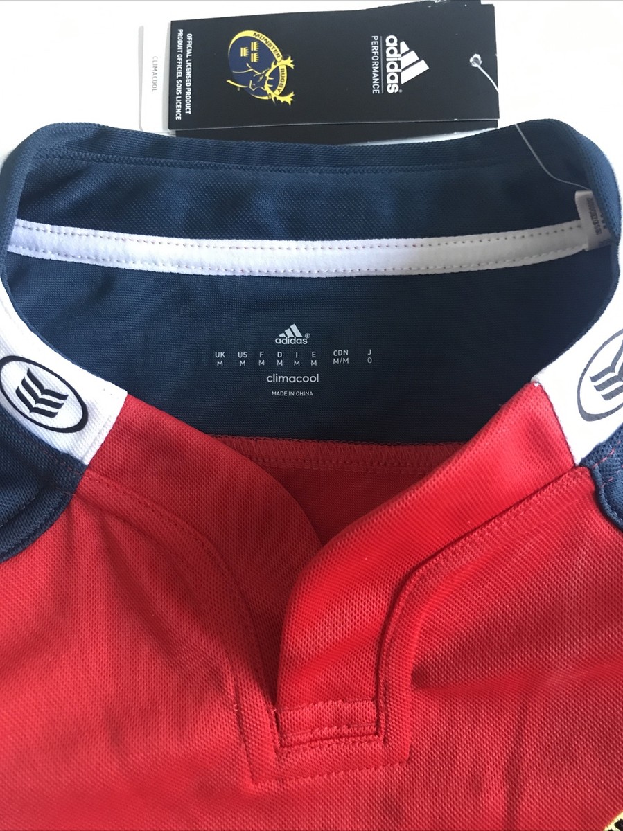 【希少】adidas Munster Bank Of Ireland ラグビー Maillot Rugby Munster 2013 Adidas Bank Of Ireland Jersey #8