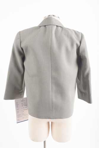 Adolfo Boys Suit Jacket Blazer Sz 3 Gray Green sample NWT - Picture 4 of 5