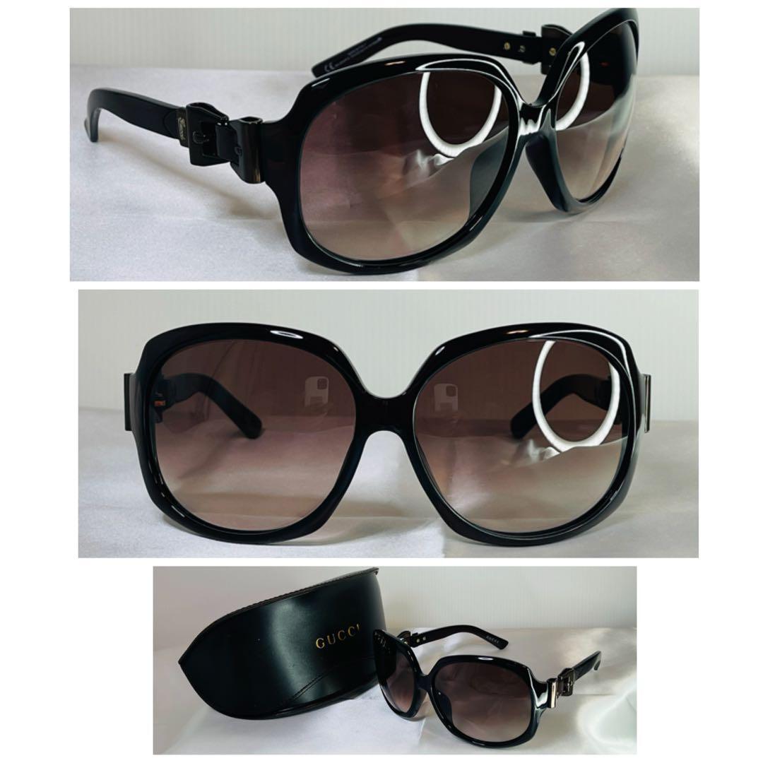 GUCCI Ribbon Buckle Logo Sunglasses GG 3014/F/S OUVS2 2ロ14