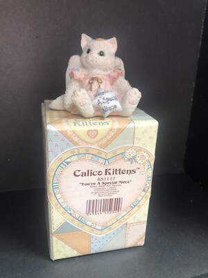 Enesco Calico Kittens You re A Special Niece Figur Originalverpackt #651117