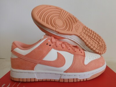 Nike Dunk Low Soft Pearl Pink-Apricot Agate-White Womens Sz 6