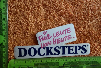 Alter Aufkleber Mode Kleidung Schuhe DOCKSTEPS