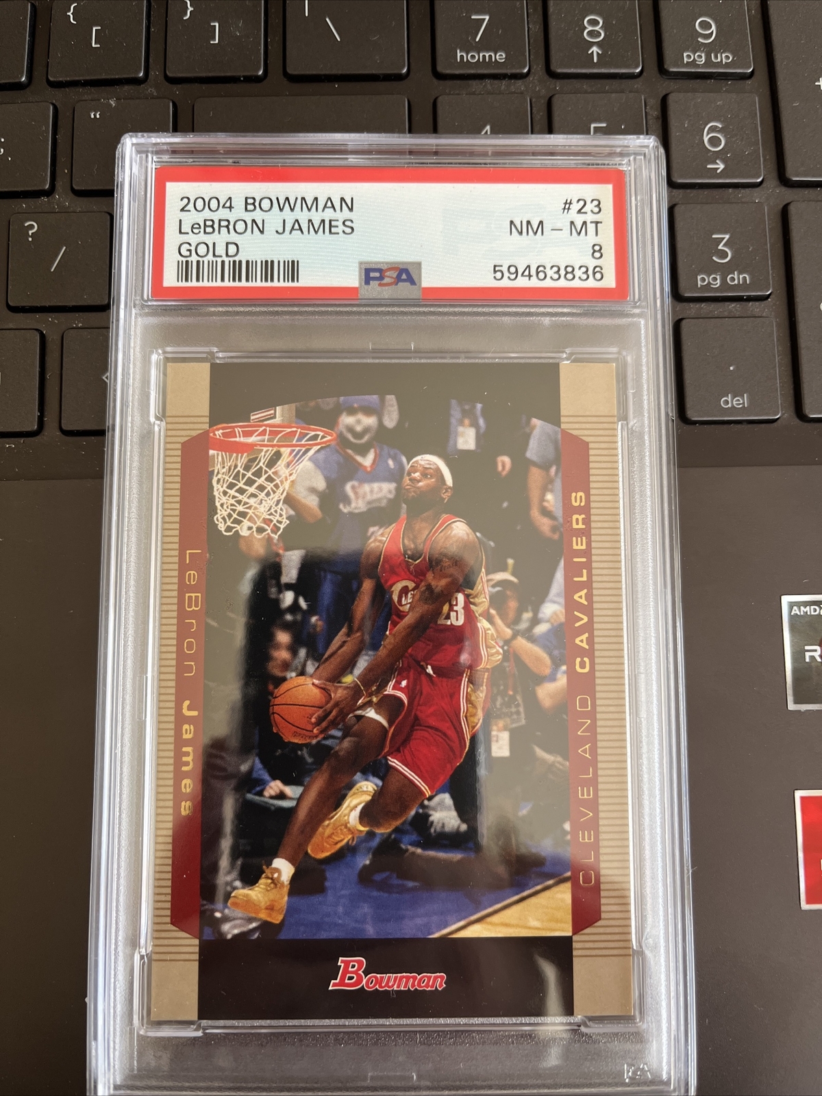 LeBron James 2004 Bowman #23 Gold Price Guide - Sports Card Investor