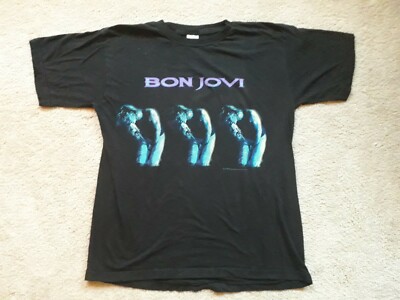 BON JOVI | ツアーT シャツ Lサイズ 90's BON JOVI ツアーTシャツ(サイズL)
