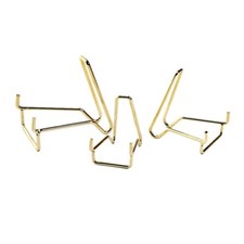 Gemstones Display Rack Handmade Metal Stand for Crystals and Fossils Exhibits