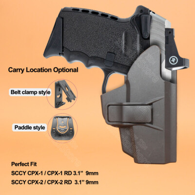 CPX 2 Holster for SCCY CPX 1 9mm CPX 2 9mm CPX-2 CPX-1 RD Level 2 Right Handed