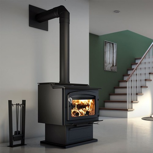 Drolet HT3000 Large Wood Burning Stove 110,000 BTU30 Tax Rebate