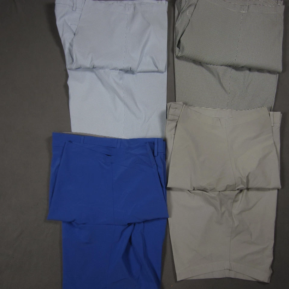 Lote de 4 Pantalones Cortos Walter Hagen Para Hombre 40 Multicolor Lote Golf Informal Chino Foto 2 de 4