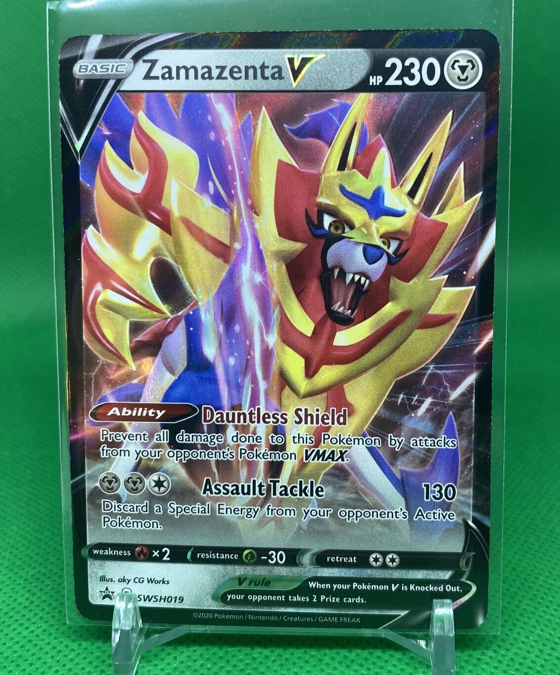 Zamazenta V - SWSH019 Ultra Rare Promo - Sword and Shield – JAB Games13