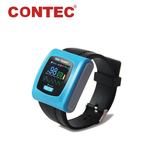 CMS50F Wrist Finger Pulse Oximeter Sleep Study 24hr PR SpO2 Blood Oxygen Monitor - Picture 7 of 11