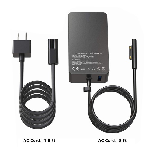 44W 15V 2.58A Power AC Adapter Charger Replace For Microsoft Surface Pro 7/6/5/4 - Picture 5 of 11