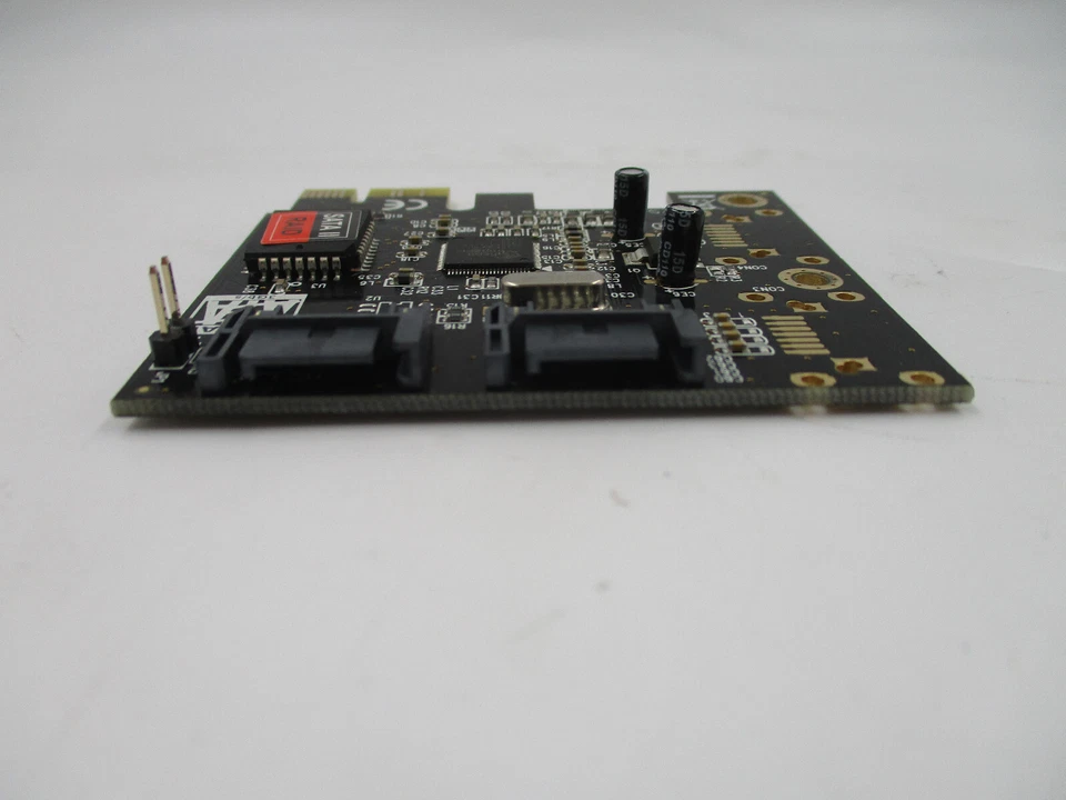 SYBA 2 Port SATA II PCI-Express 1.0 x1 Card P/N: SD-LP-PEX2IR Tested Working - Image 2 of 4