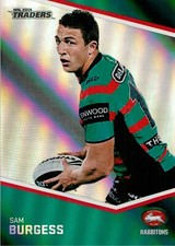 2014 SOUTH SYDNEY RABBITOHS NRL Premiers Card SAM BURGESS Silver
